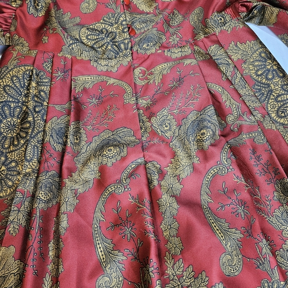 BIGIO COLLECTION Women Paisley Dress Size 14 - Picture 11 of 15
